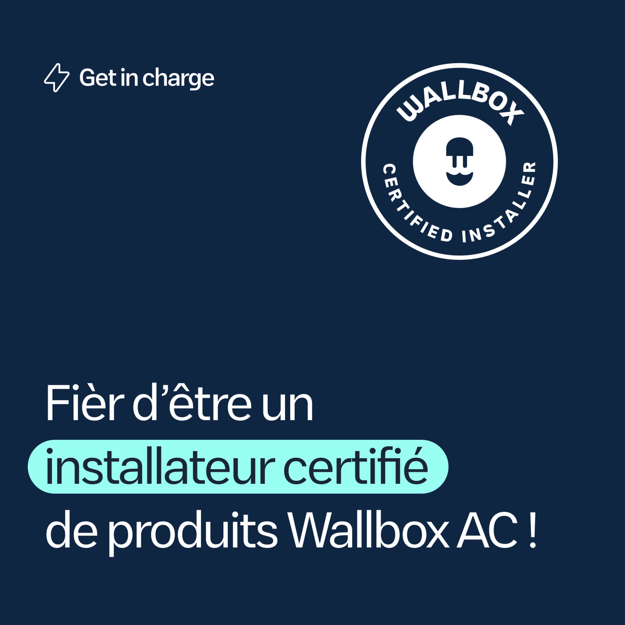 Certificat Wallbox